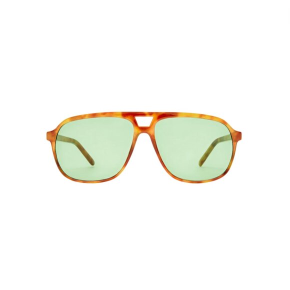 Aire Monoceros Sunglasses in Vintage Tort Khaki Tint - Picture 1 of 2